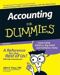 Accounting For Dummies 4th Edition
