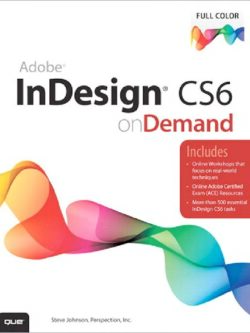 Adobe InDesign CS6 on Demand, Johnson, Steve, PDF