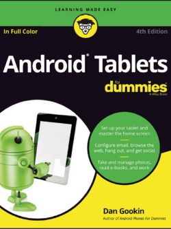 Android Tablets for Dummies 4th Edition by Dan Gookin PDF