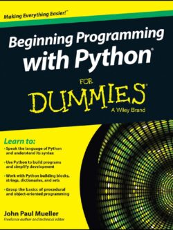 Beginning Programming with Python For Dummies PDF