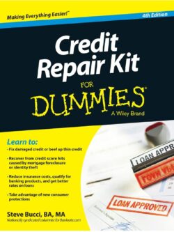 Credit Repair Kit For Dummies by Steve Bucci PDF