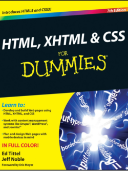 HTML, XHTML & CSS For Dummies