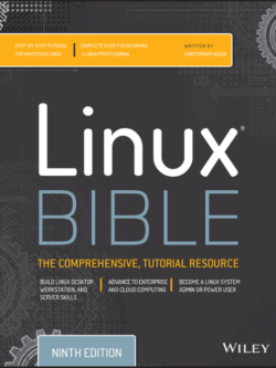 Linux Bible by Christopher Negus 9th Editi 2015