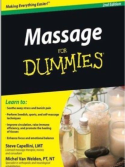 Massage For Dummies 2nd Edition - Learn Massage Book