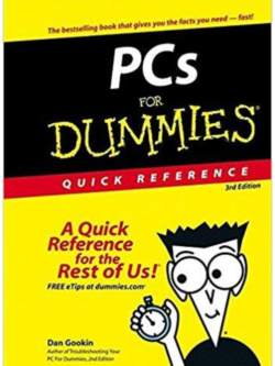 PCs For Dummies Quick Reference 3rd Edition