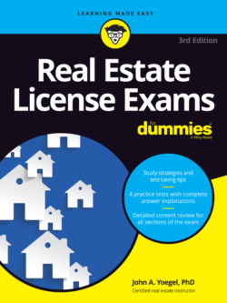 Real Estate License Exams for Dummies, 3rd Edition 2017