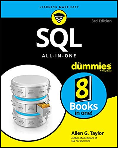SQL All In One For Dummies 3rd Edition 2019