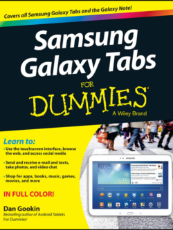 Samsung Galaxy Tabs For Dummies