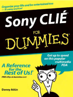 Sony Clie for dummies