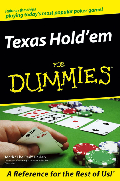Texas Hold'em for Dummies PDF Read on PC/SmartPhone/Tablet