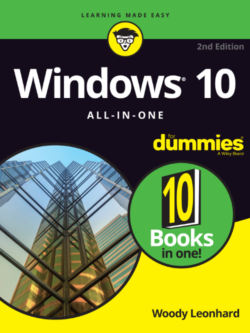 Windows 10 All-In-One for Dummies 2nd Edition