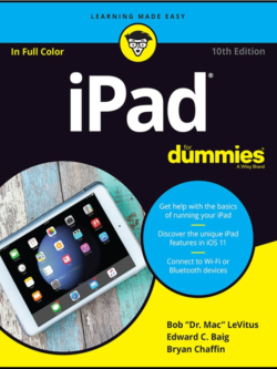 Ipad for Dummies, 10th Edition by Baig 2018