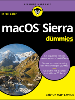 macOS Sierra For Dummies 2017